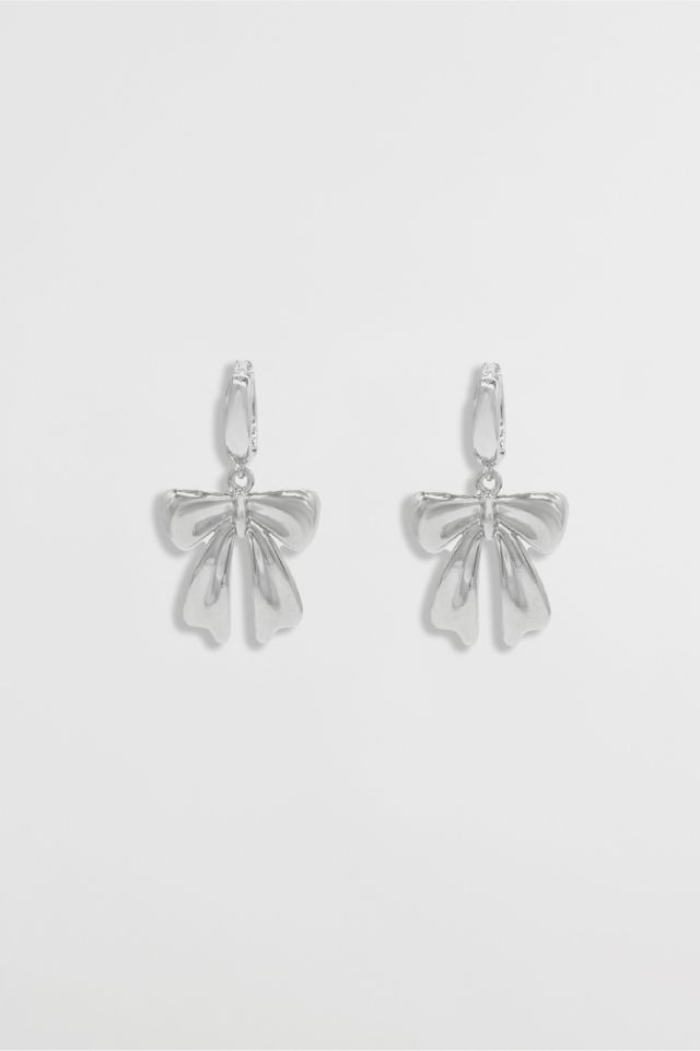 Velvet Luna Bow Earrings #1