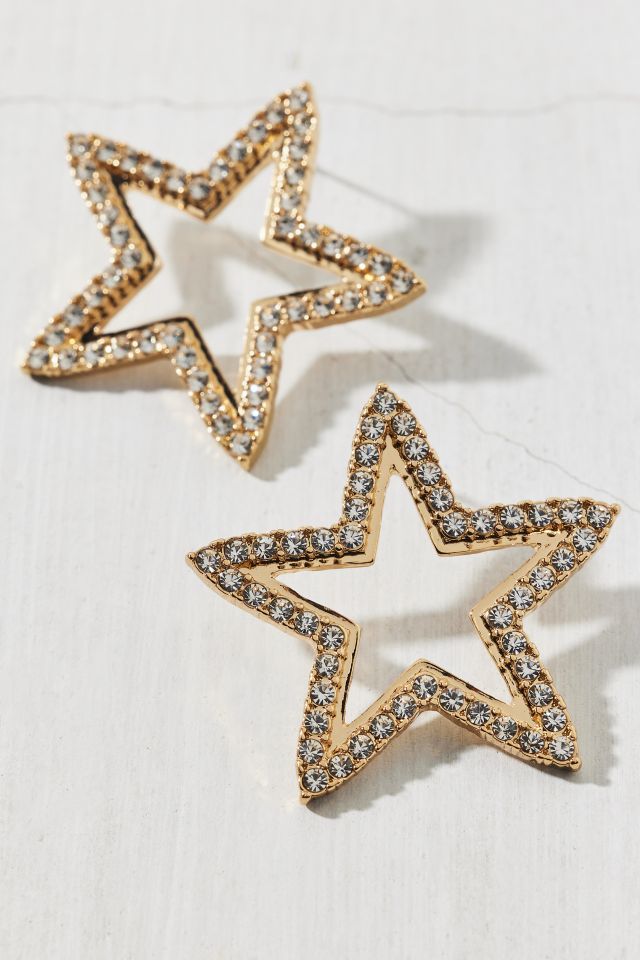 In The Stars Rhinestone Star Earring #2