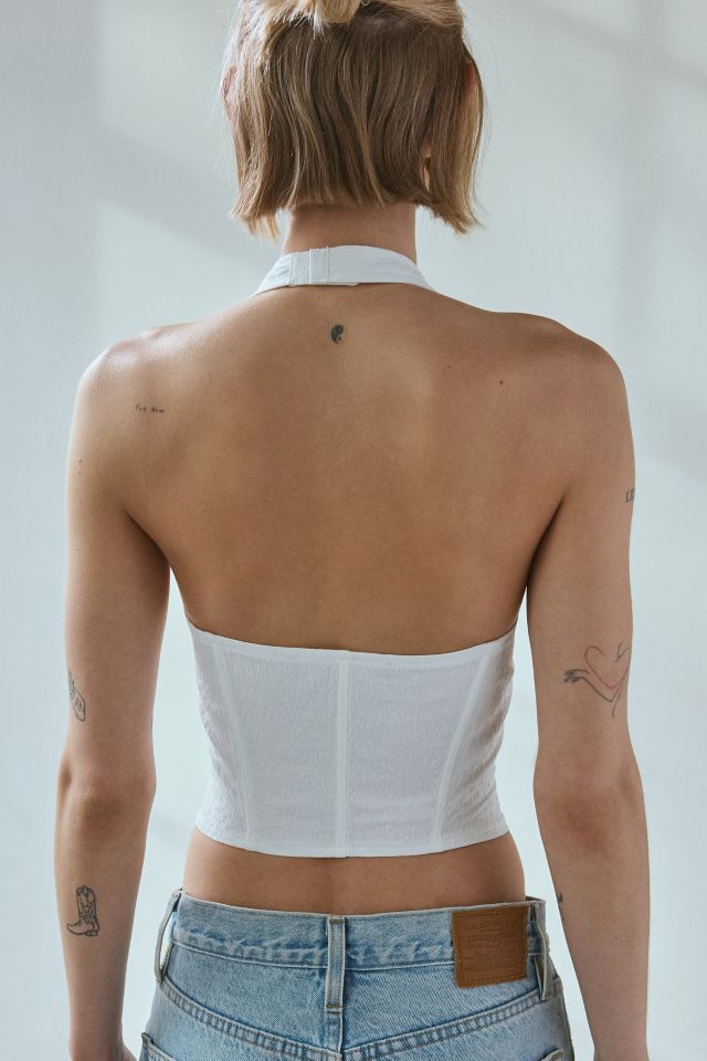 The Kript Seraph Halter Corset Top #3