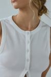 BDG Gigi Knit Button-Down Tank Top