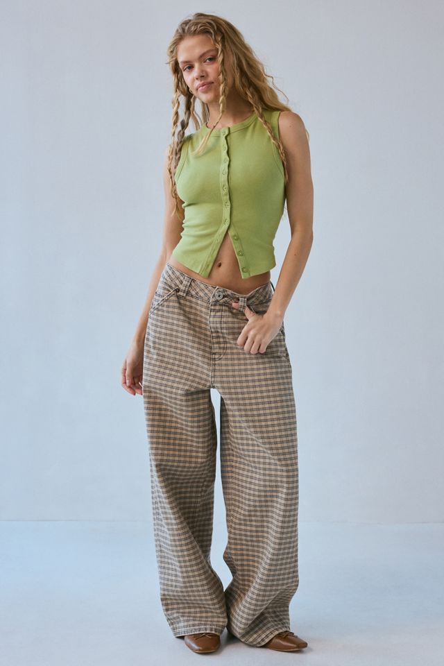 BDG Gigi Knit Button-Down Tank Top #2
