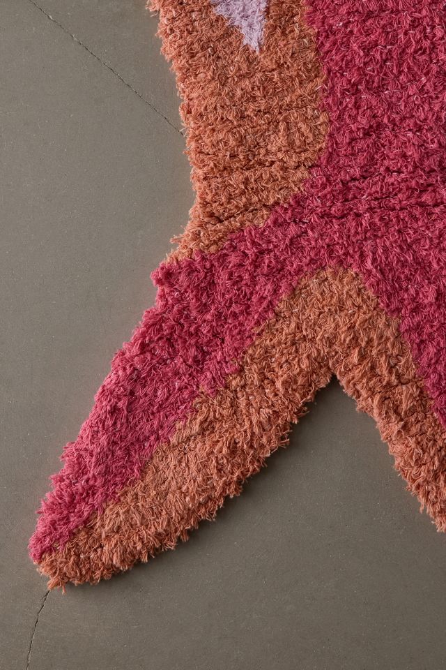 Fish Shaped Plush Tufted Runner Rug #4
