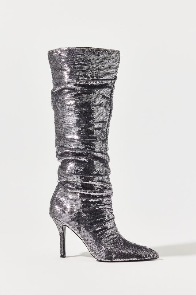 D'Amelio Footwear Cristean Sequin Tall Boot #2