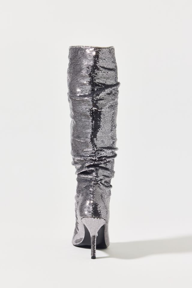 D'Amelio Footwear Cristean Sequin Tall Boot | Urban Outfitters