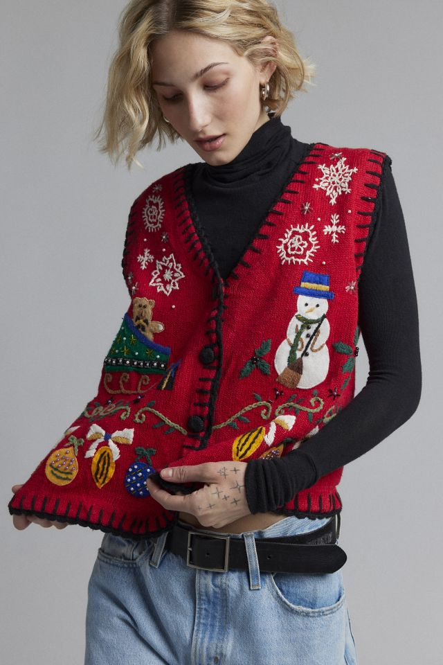 Gilet de Noël Vintage Urban Renewal #3