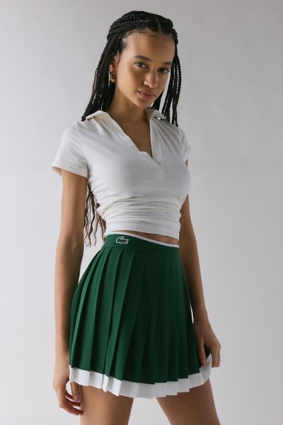 Jupe-short de tennis plissée Lacoste Holly Heritage