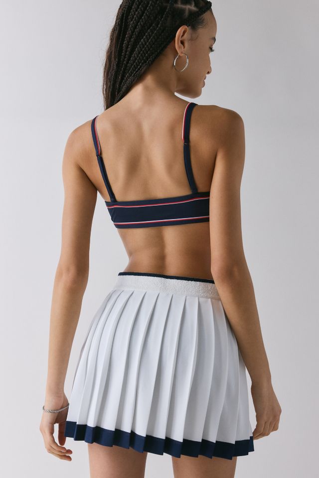 Lacoste Contrast Stripe Accent Sports Bra #1