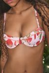 Out From Under Margot Printed Balconette Underwire Bikini Top