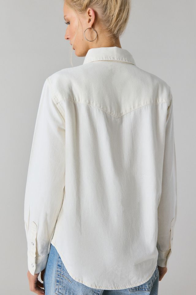 Levi's® Iconic Western Yoke Denim Snap-Front Shirt #4