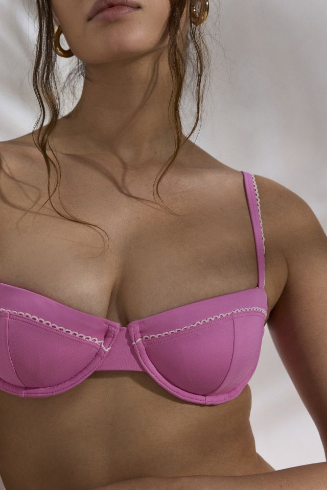 Out From Under Margot Balconette Underwire Bikini Top #1