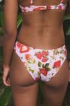 Out From Under Salma Printed Low-Rise Hipster Bikini Bottom