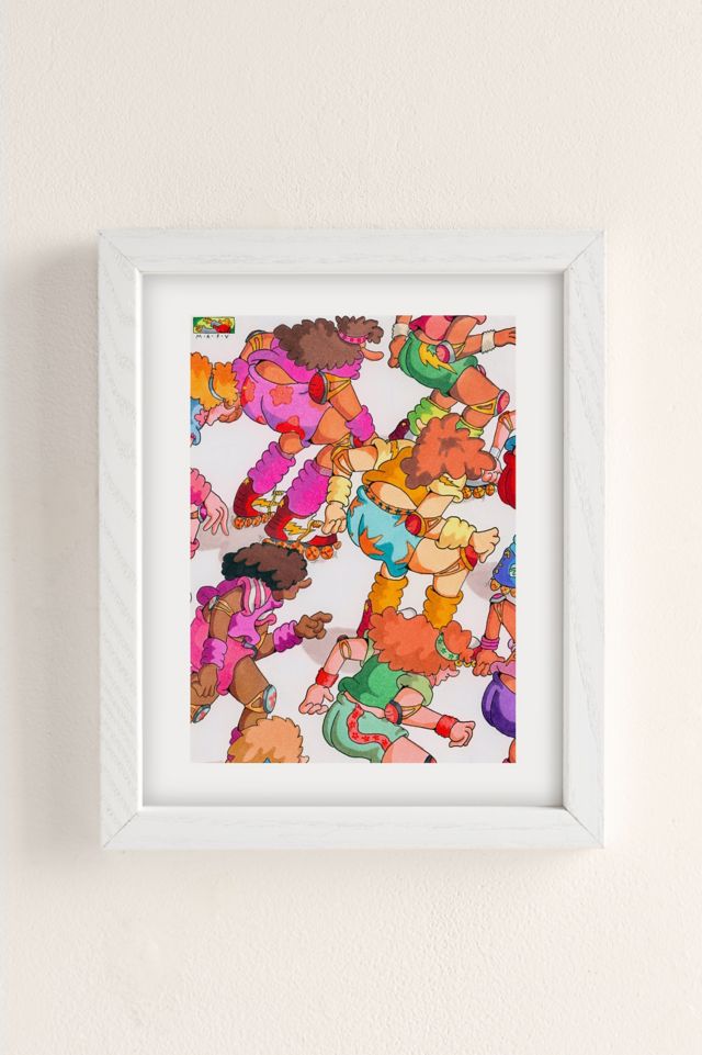 Mafv Roller Derby Art Print #1