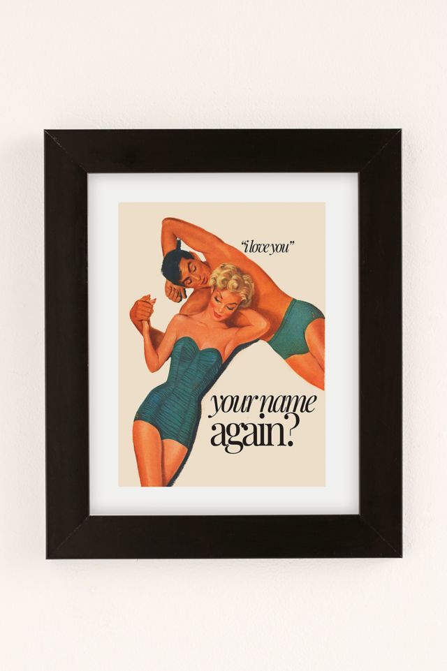GS Print Shoppe Your Name Again Art Print #1