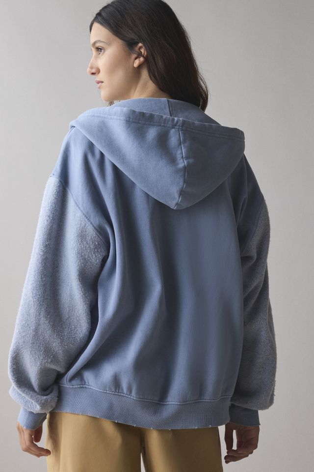 BDG Twisted Dusty Oversized Zip-Up Hoodie Sweatshirt #3