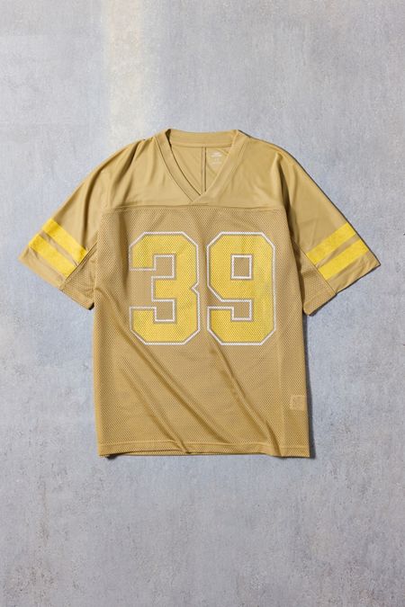 Vintage 70s Champion Green and Gold Football Jersey Made in Vintage 70s Champion Green and Gold Football Jersey Made in