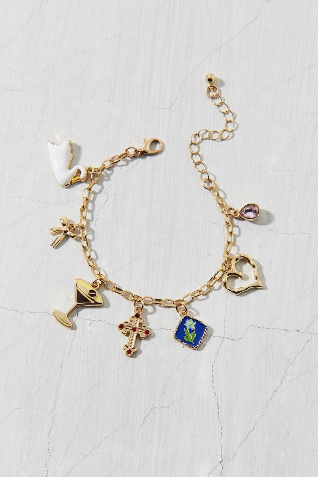 Danika Enameled Charm Bracelet #2