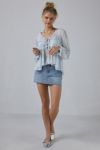 Kimchi Blue Amelia Sheer Tie-Front Blouse