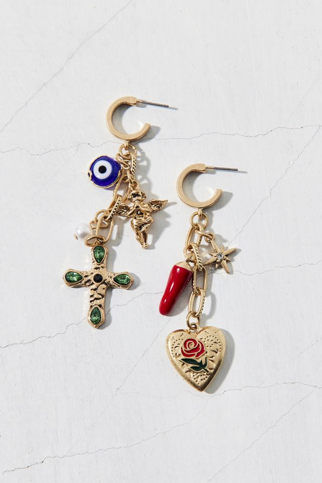 Alegra Charm Hoop Earring #2