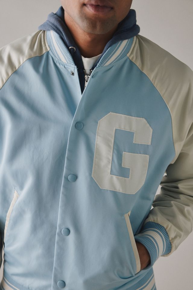 GUESS ORIGINALS Satin Varsity Jacket #4