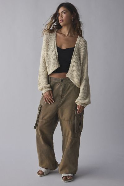 クリスマスファッション Longline Belle Blue Kimchi Cardigan Outfitters Urban | ジャケット・アウター