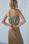 Silence + Noise Harper Printed Bubble Tube Top
