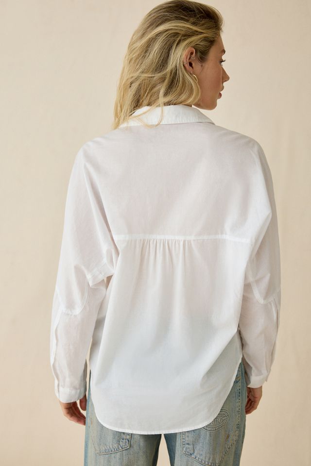 Chemise boutonnée surdimensionnée Alex Breezy en coton BDG #3