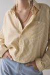 BDG Alex Breezy Cotton Oversized Button-Down Shirt
