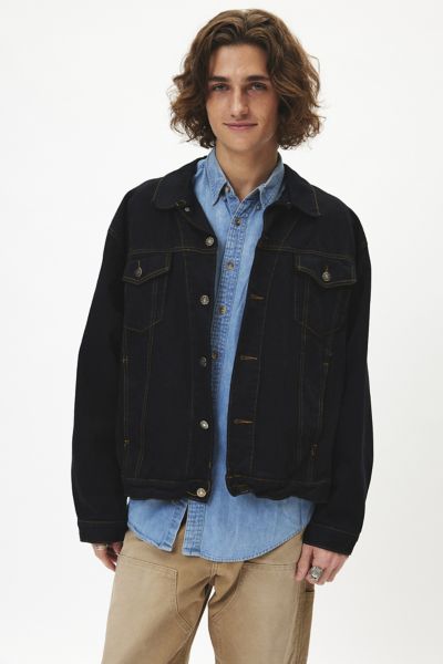 Vintage '90s Black & Teal Columbia Jacket | Urban Outfitters