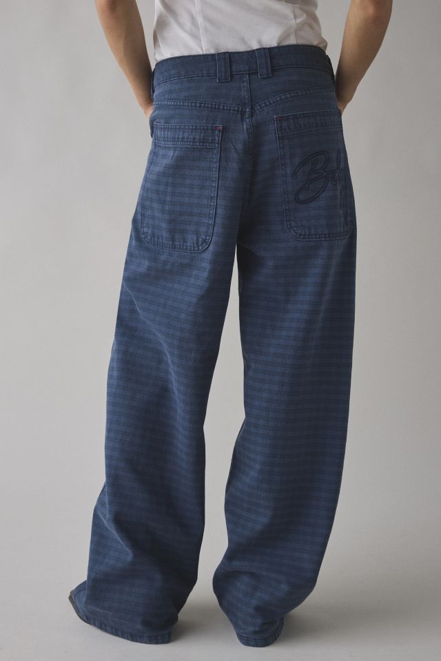 BDG Mini Check Overdyed Canvas Mid-Rise Baggy Pant #2