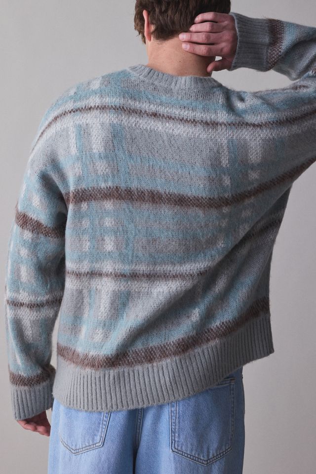 The Ragged Priest Dial Patterned Crew Neck Sweater #1