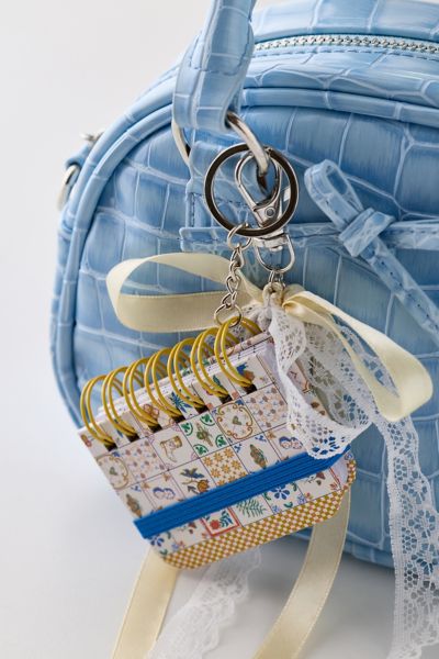 Vera Bradley Faux Leather Strawberry Bag Charm