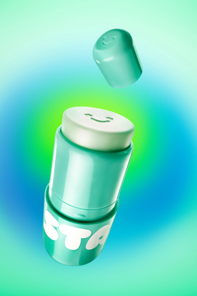 Starface Star Balm Lip Balm In Magic Mint At Urban Outfitters