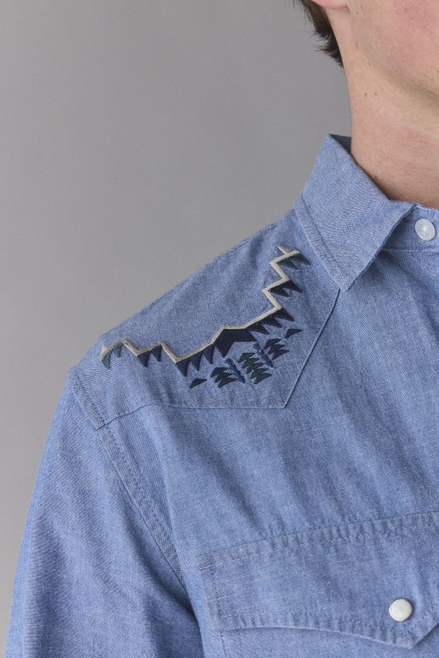 Pendleton Gambler Chambray Long Sleeve Shirt #3