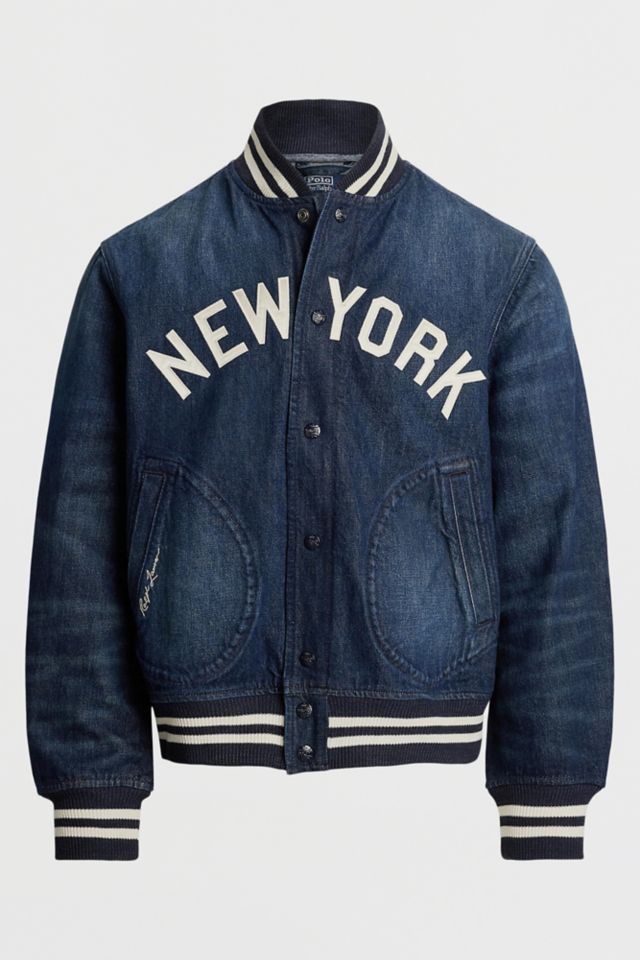 Polo Ralph Lauren Yankees Denim Jacket #3