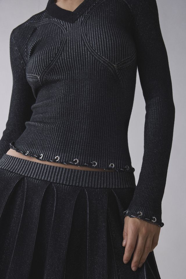 FANG NYC UO Exclusive Knit Long Sleeve Top #1