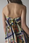 BDG Juliana Smocked Strapless Mini Dress