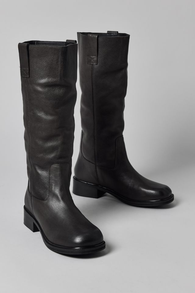 UO Tall Leather Slouch Boot #1