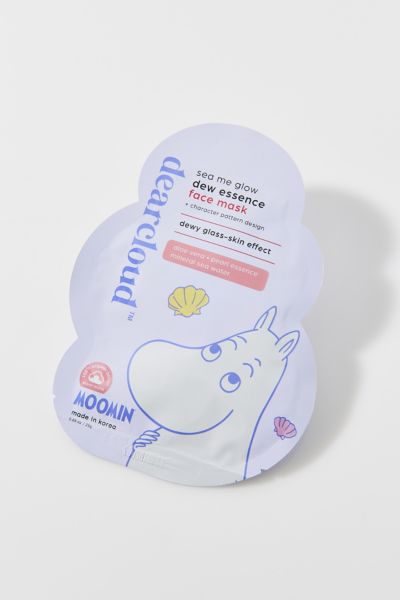 dearcloud X Moomin Clear Jewel Dew Essence Face Sheet Mask Product Page