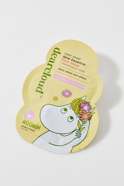 dearcloud X Moomin Clear Jewel Dew Essence Face Sheet Mask