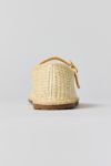 UO Madeline Raffia Mary Jane Ballet Flat