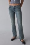 True Religion Joey Low-Rise Flap Flare Jean