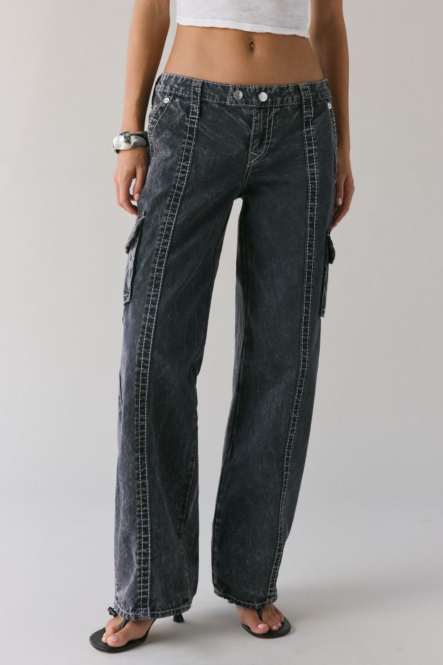 Jean cargo décontracté taille basse Natalie Big T de True Religion #1