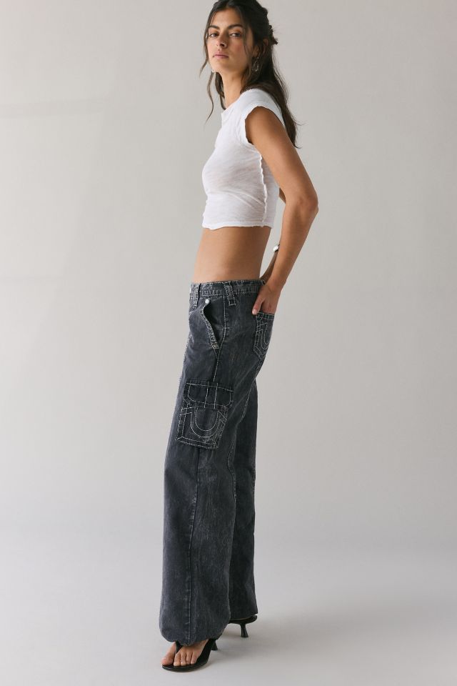 Jean cargo décontracté taille basse Natalie Big T de True Religion #3