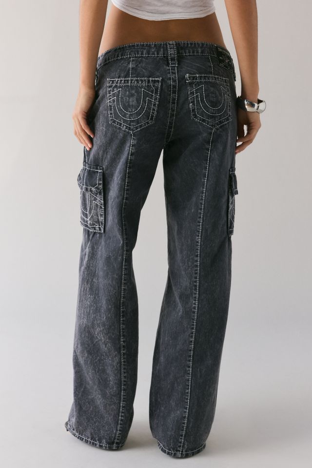Jean cargo décontracté taille basse Natalie Big T de True Religion #4