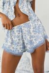 Out From Under Lola Satin Flyaway Cami & Micro Short Set
