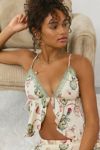 Out From Under Lola Satin Flyaway Cami & Micro Short Set