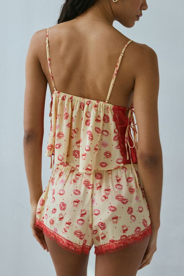 Out From Under Lola Satin Flyaway Cami & Micro Short Set #5