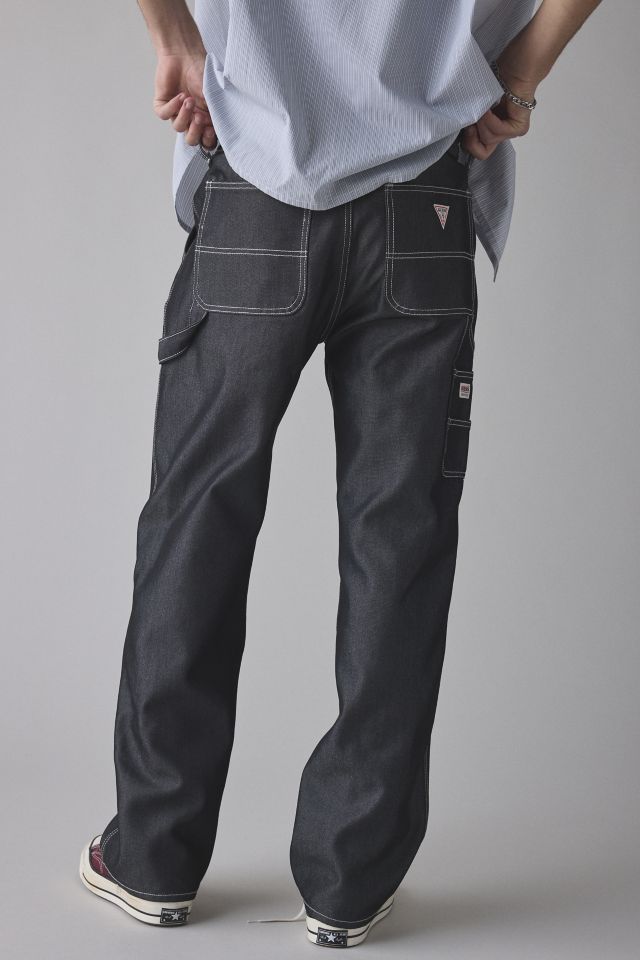 GUESS ORIGINALS Coated Double Knee Carpenter Jean #1