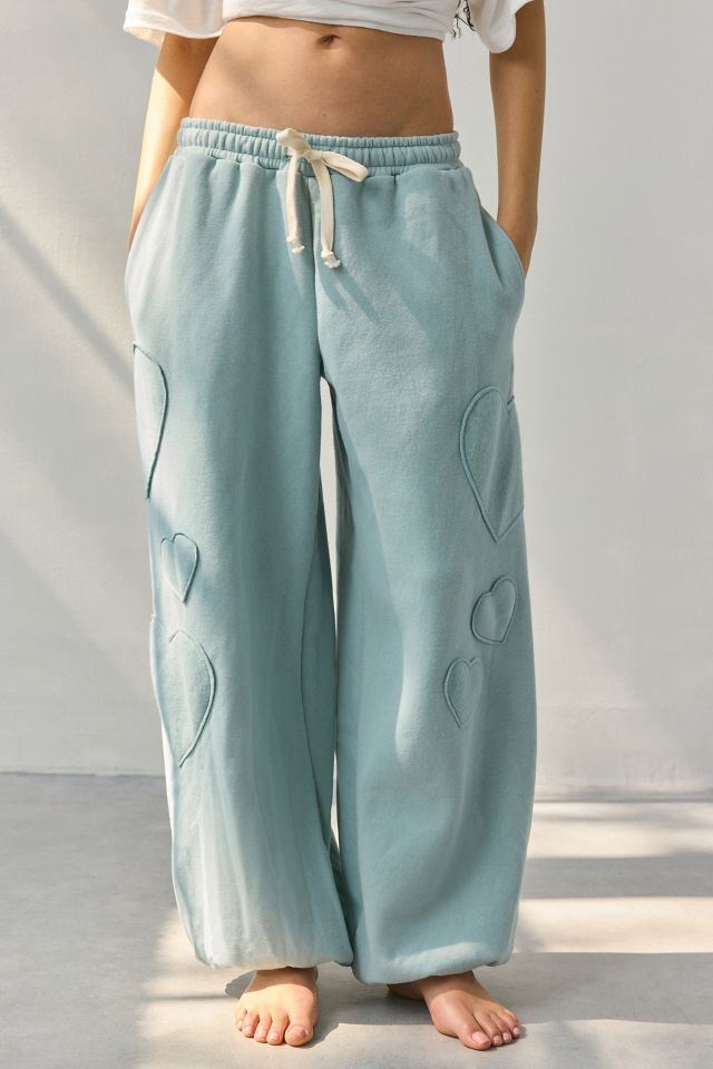 Out From Under Brenda Heart Patch Jogger Sweatpant #1