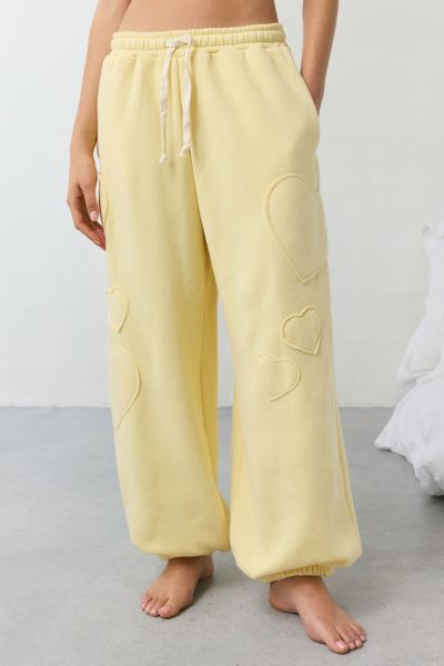 Out From Under Brenda Heart Patch Jogger Sweatpant